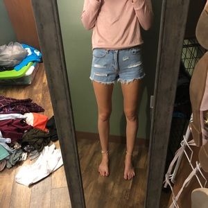 Jean shorts